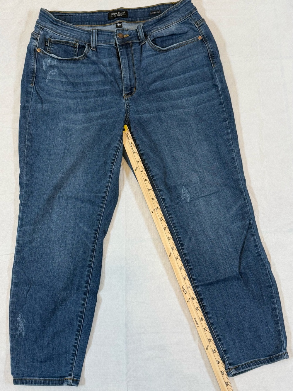 Judy Blue Los Angeles Relaxed Fit Jeans Dark Wash 14W JB82251DK